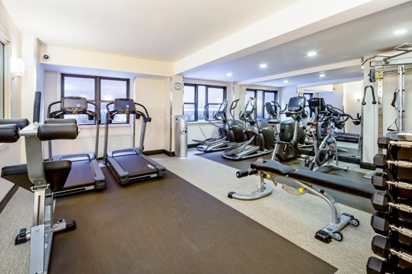 fitness center at Renoir House Apartments                                    