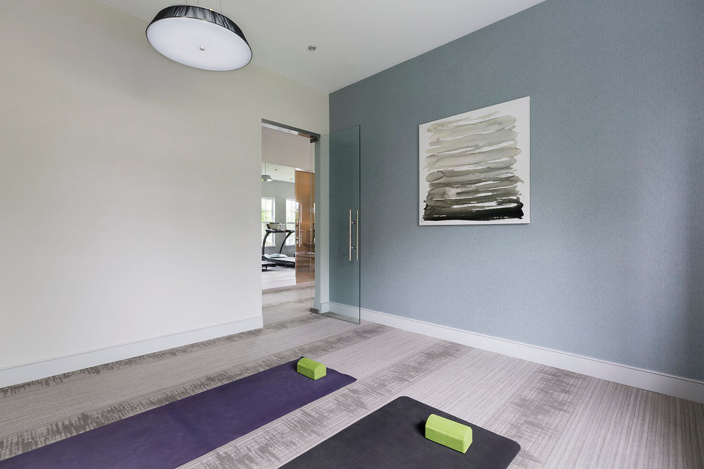 fitness center at Station Square Apartments
