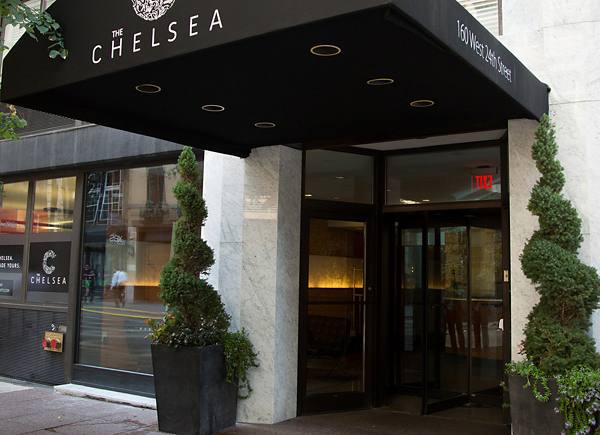 exterior at The Chelsea Apartments       