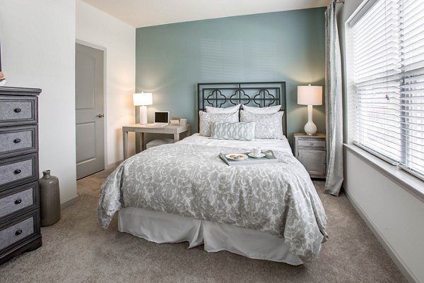 bedroom at The Reserve at the Boulevard Apartments