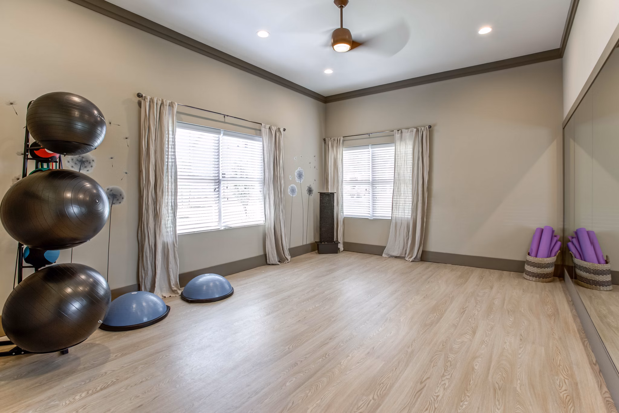 State-of-the-art fitness center with modern equipment at The Reserve at the Boulevard Apartments