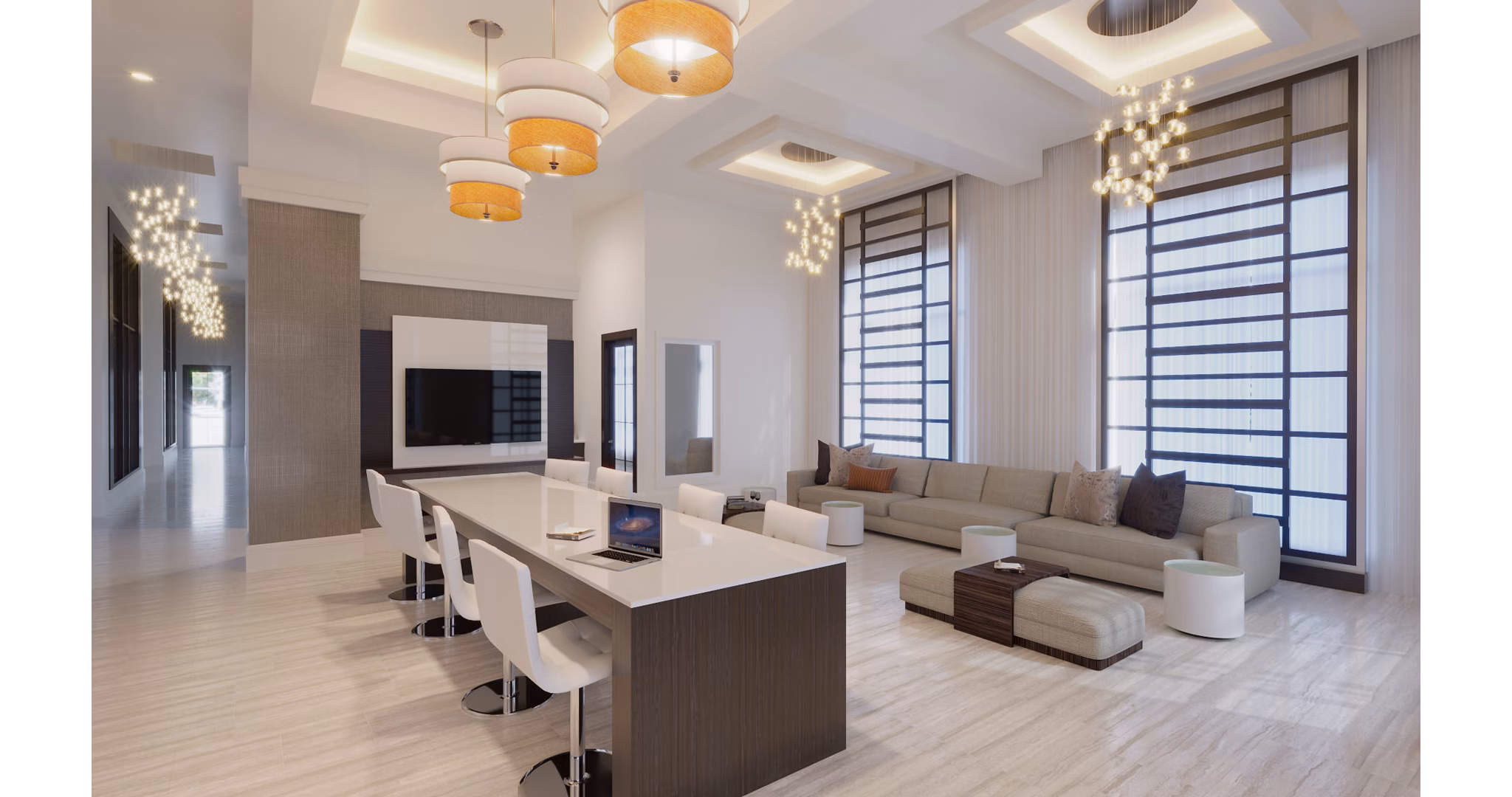 clubhouse at Sofia Coral Gables Apartments
