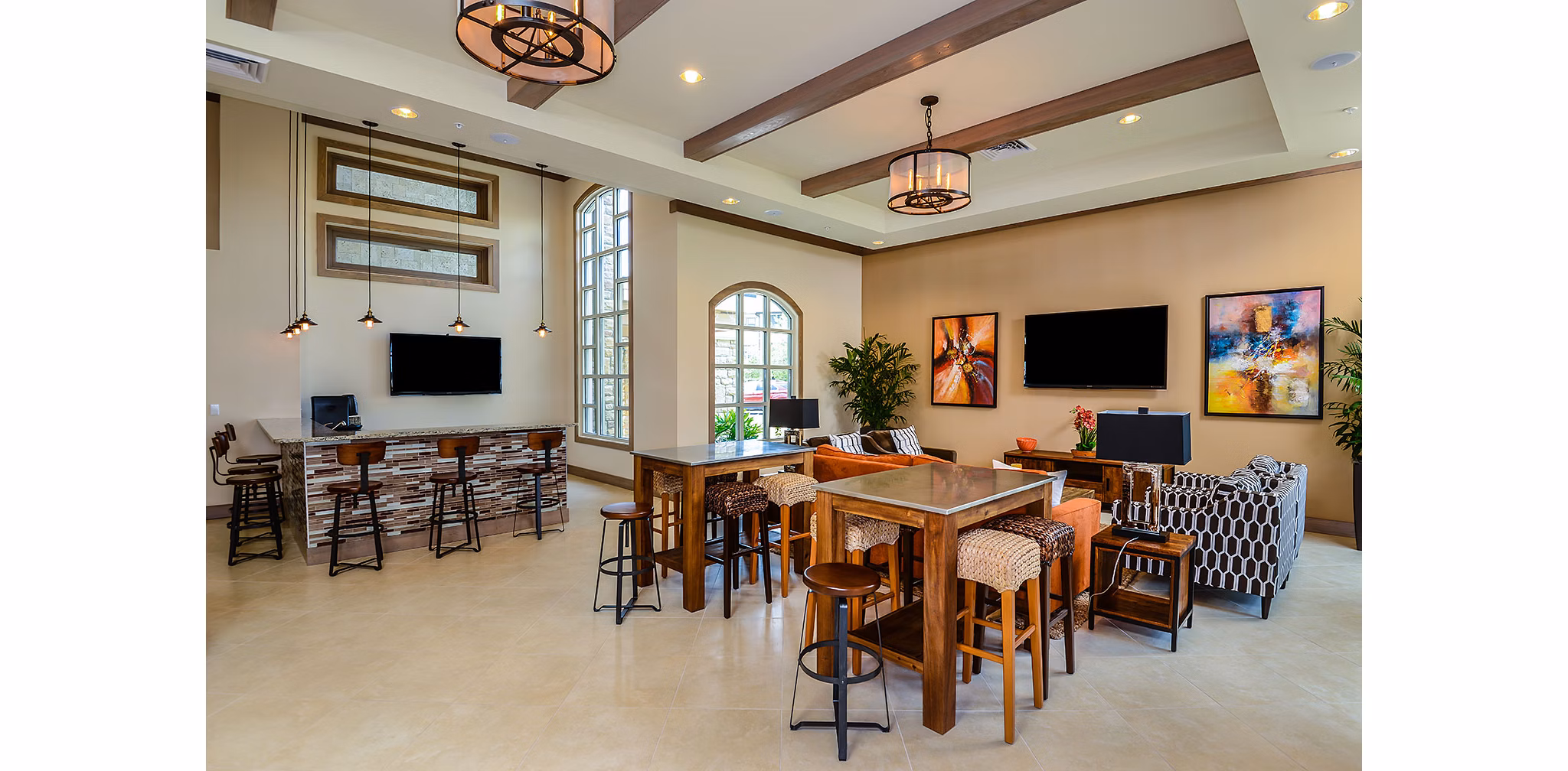 clubhouse at Sanctuary at West Port Apartments
