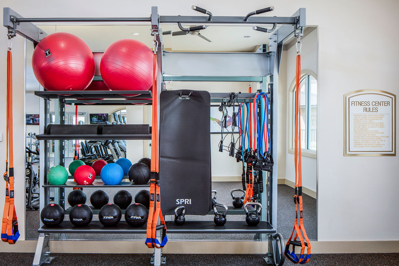 Gym at Sanctuary At West Port (4 of 5)