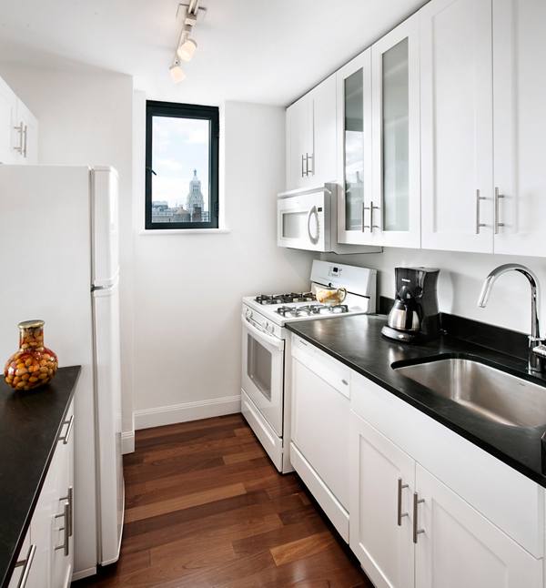 kitchen at INSTRATA Gramercy Apartments                      