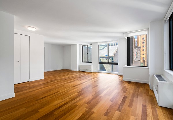 living room at INSTRATA Gramercy Apartments             