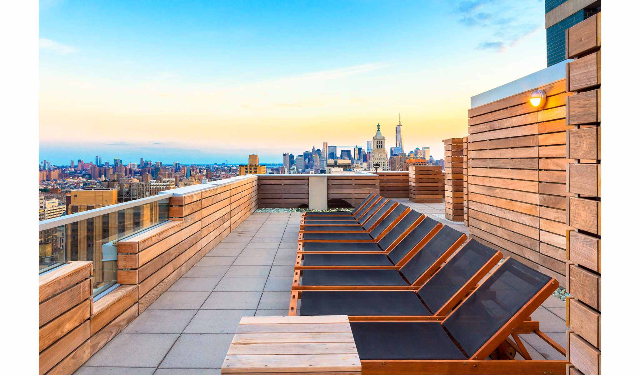 patio/balcony at INSTRATA Gramercy Apartments           