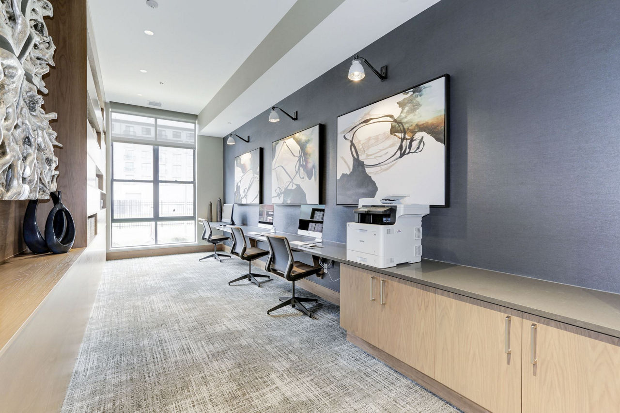 Work space at Porter Street Apartments (1 of 2)
