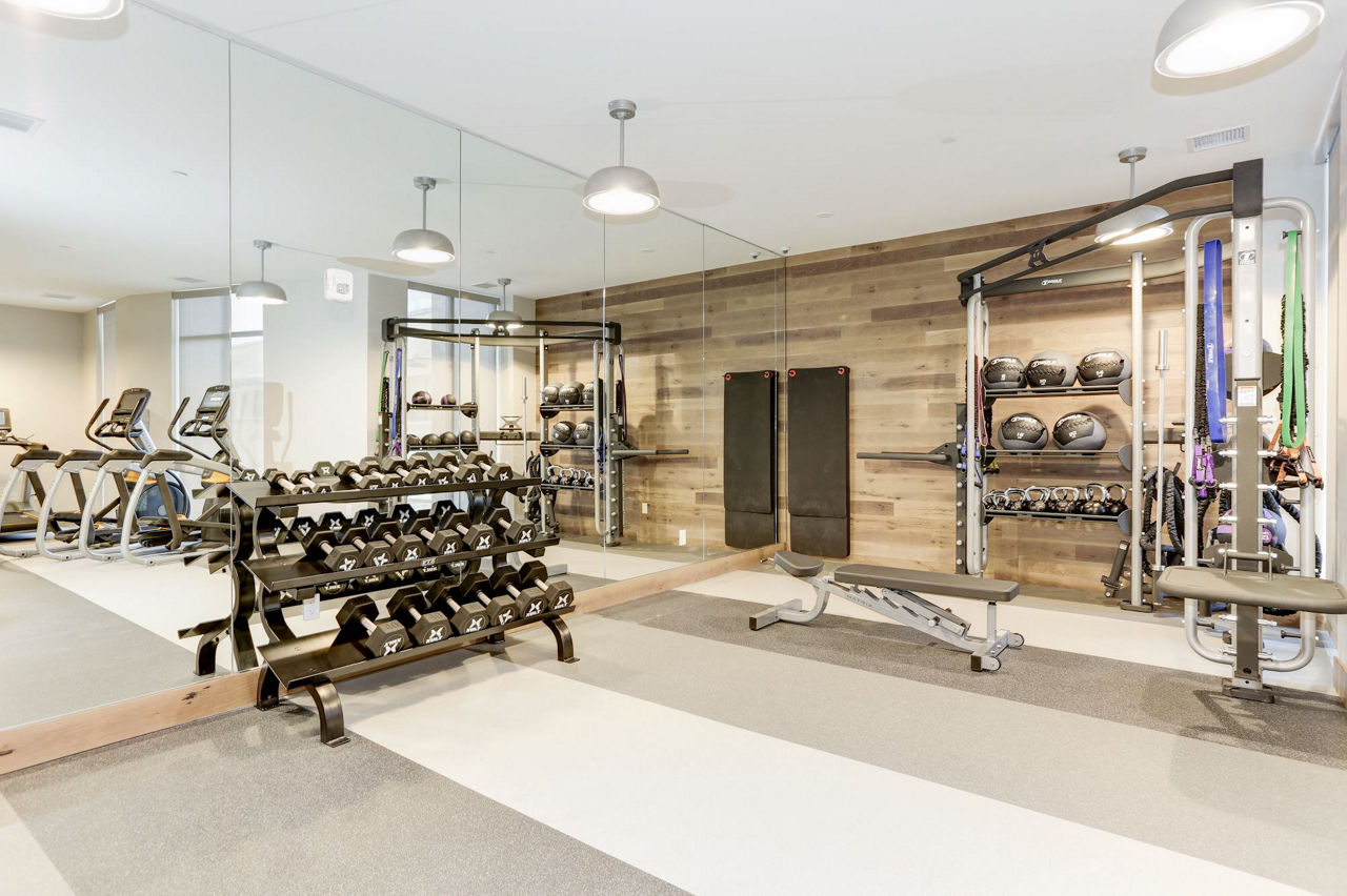 Gym at Porter Street Apartments (1 of 2)