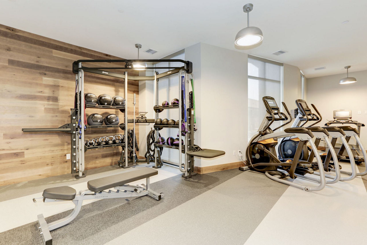 Gym at Porter Street Apartments (2 of 2)