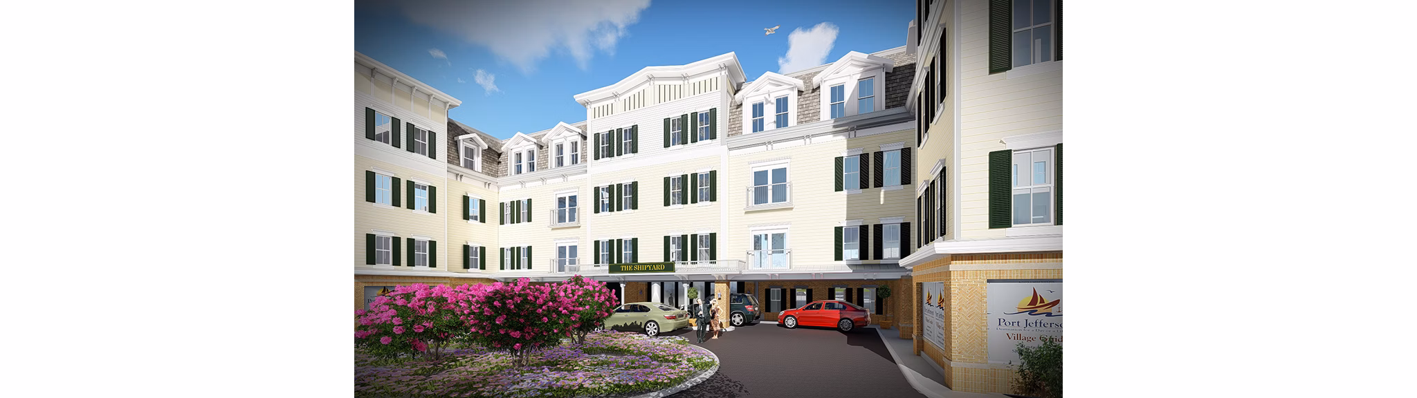 The Shipyard: Luxury waterfront apartments with stunning views at Port Jefferson Harbor