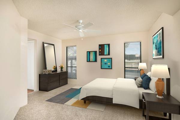 Bedroom at Avana at the Pointe Apartments