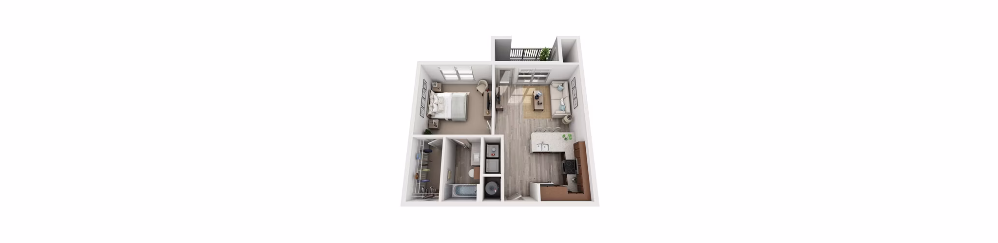 A2 floor plan at Estraya at Falcon Pointe Apartments