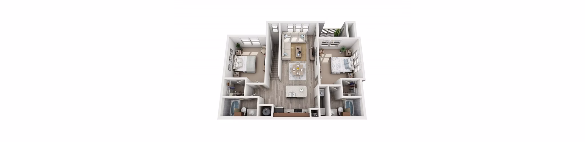 B1 floor plan at Estraya at Falcon Pointe Apartments