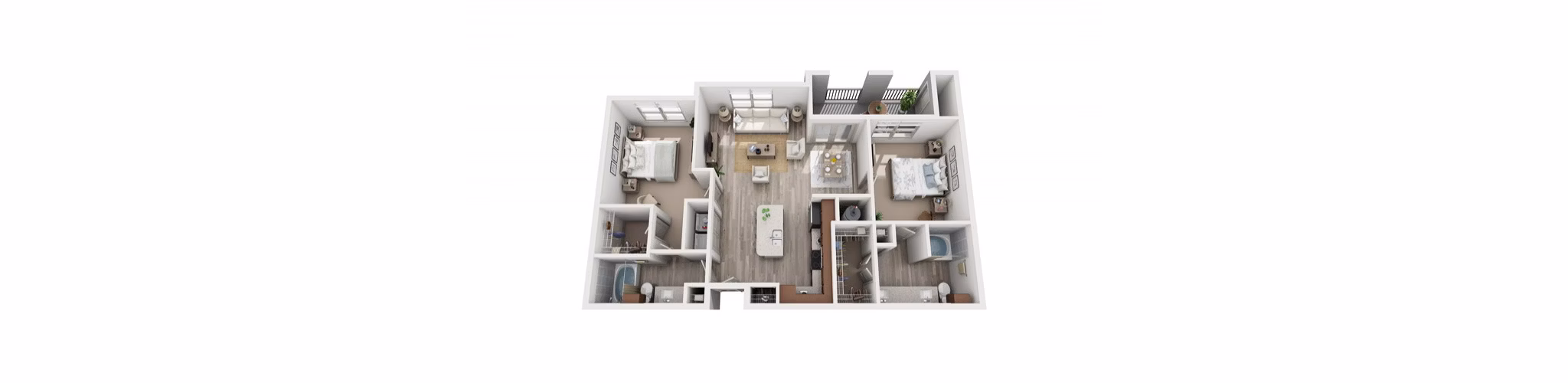 B3 floor plan at Estraya at Falcon Pointe Apartments