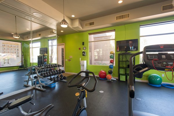 fitness center at Santa Rosa Apartments