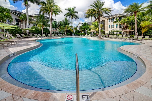 pool at The Quaye at Palm Beach Gardens Apartments         