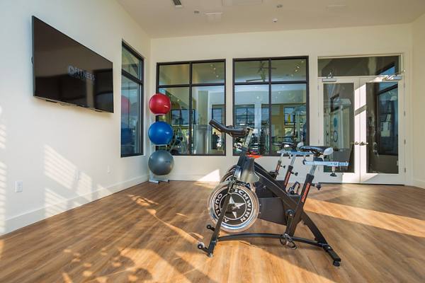 fitness center at Sea Glass Apartments