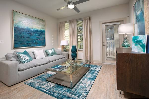 living room at Sea Glass Apartments