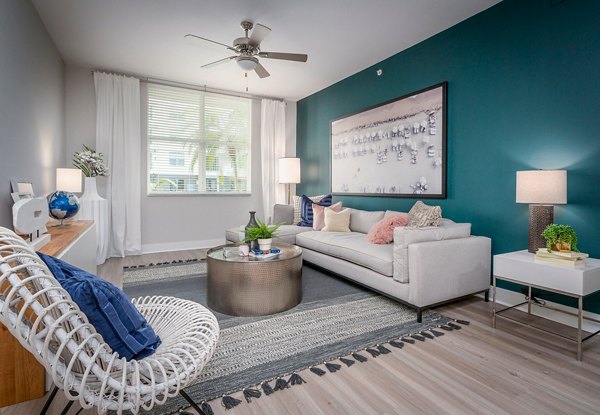 living room at Avana Bayview Apartments                                                            