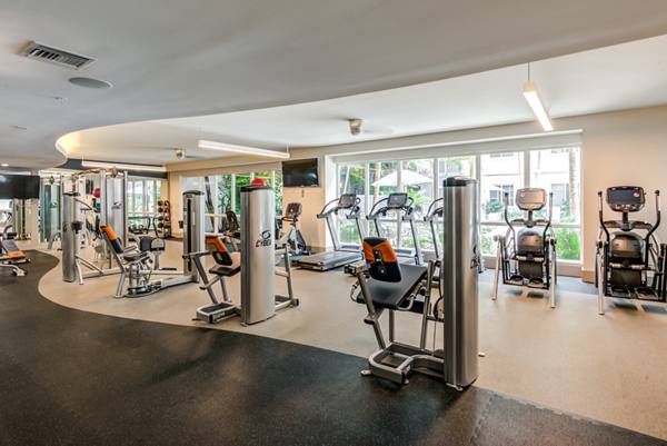 fitness center at Boca City Walk Apartments