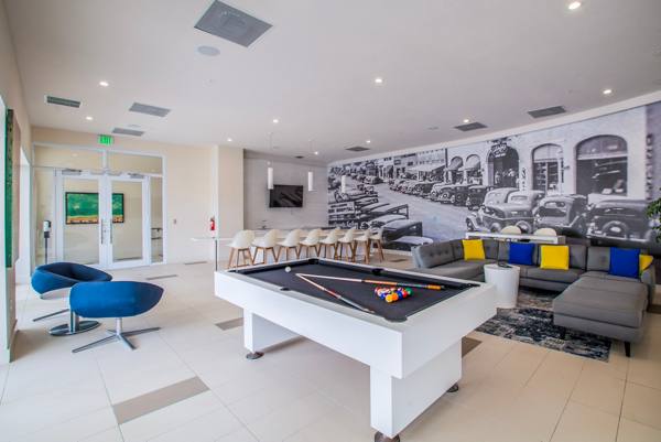 clubhouse at Caspian Delray Beach Apartments