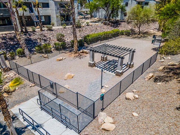 dog park at Circ Tucson Apartments