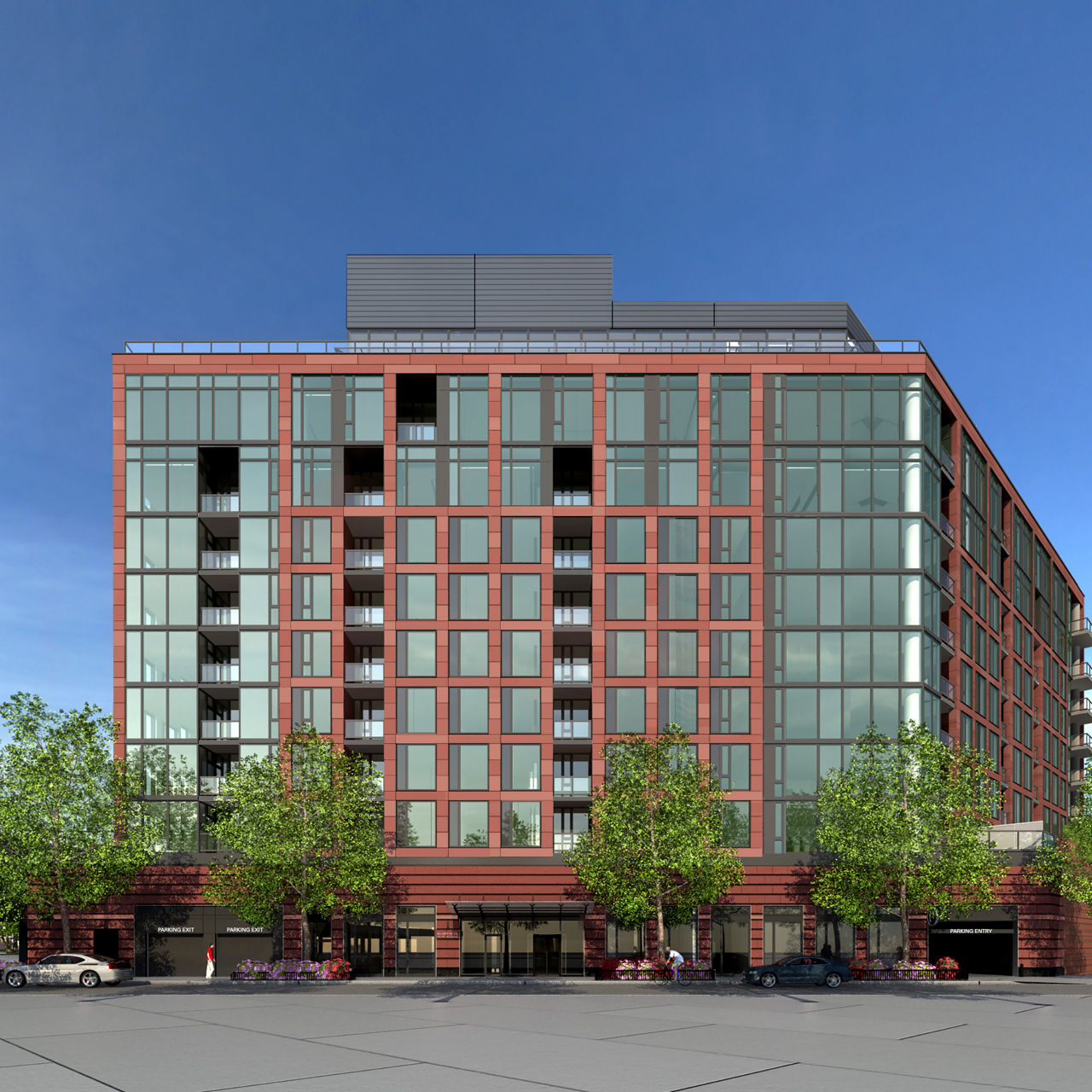 rendering at Elevate Apartments
