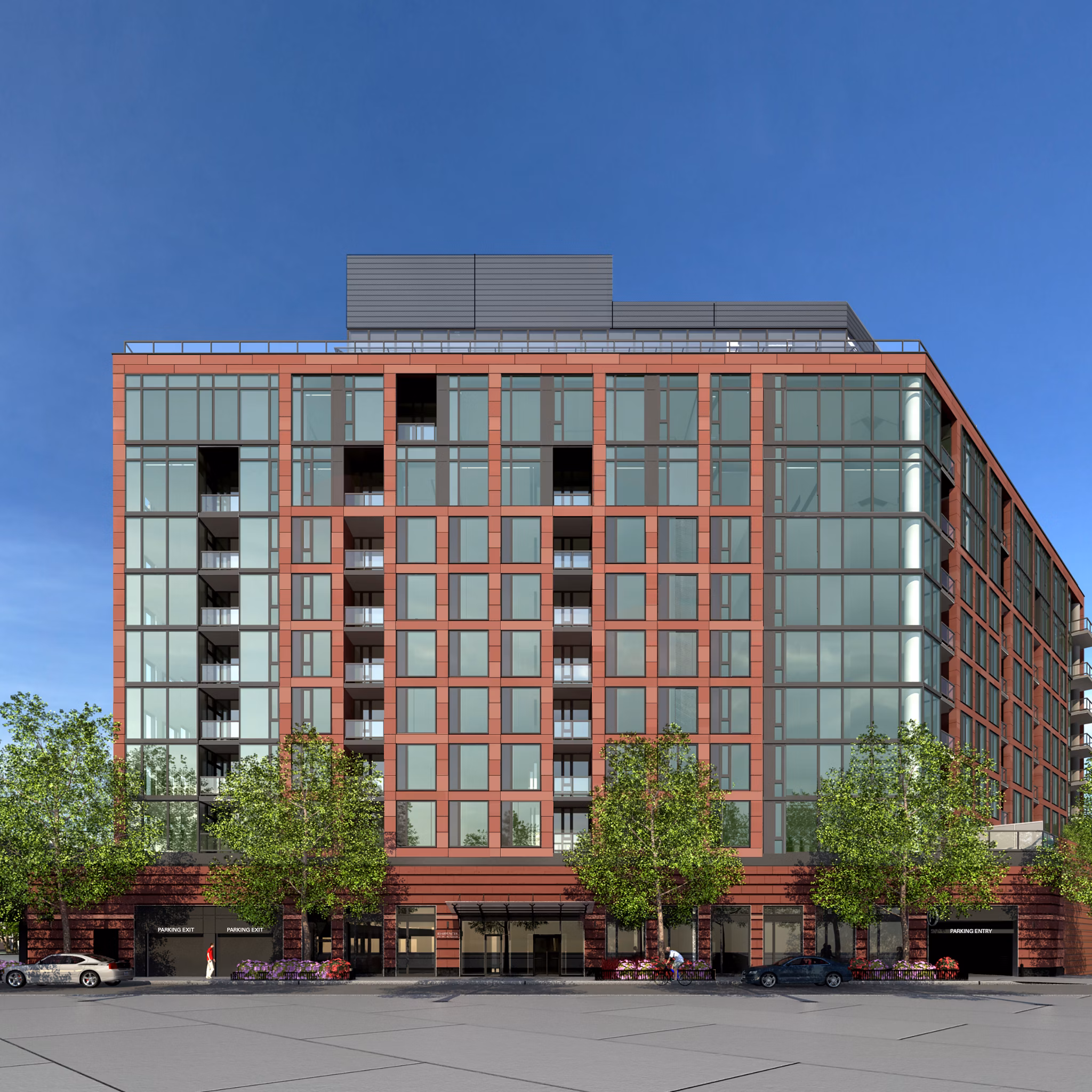 rendering at Elevate Apartments