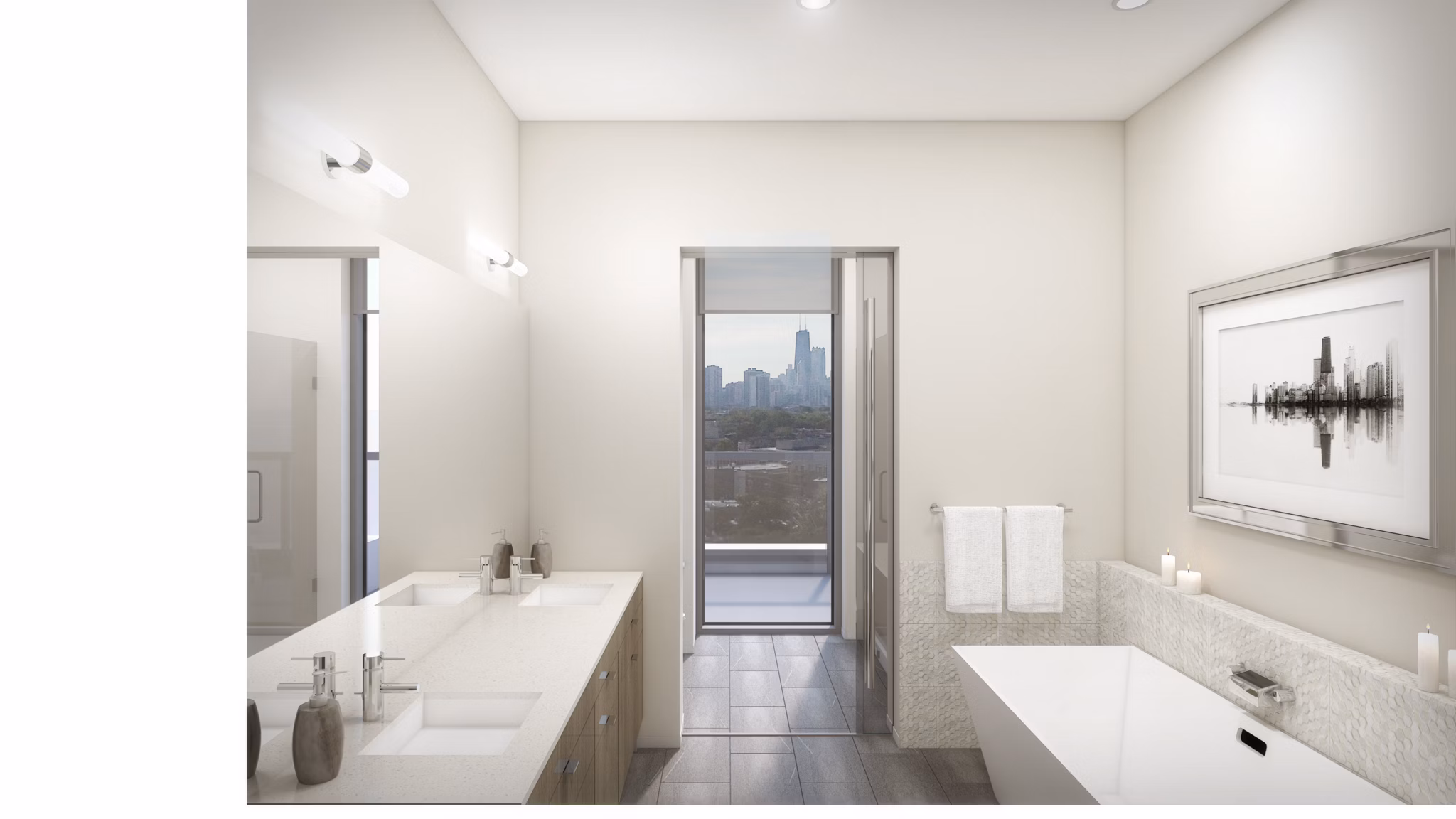 rendering at Elevate Apartments