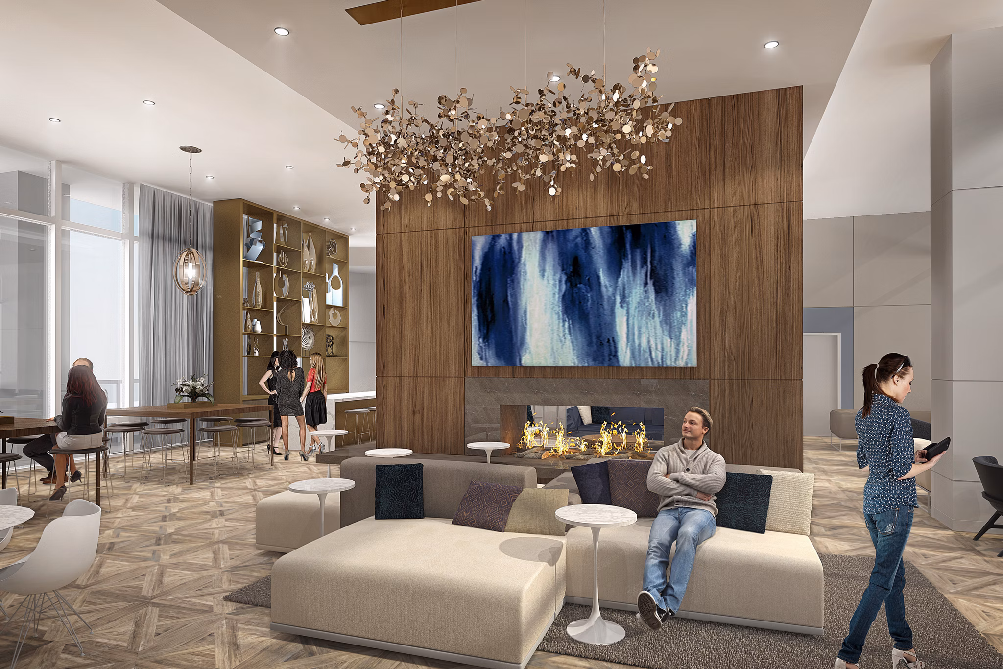 rendering at Elevate Apartments