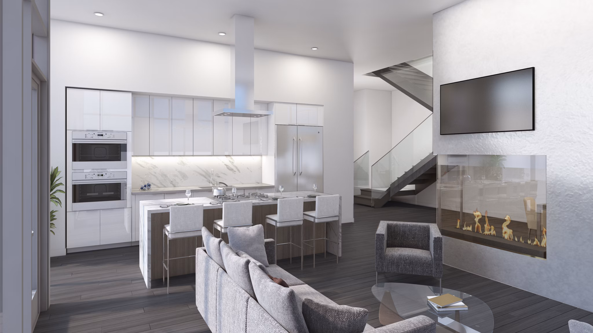 rendering at Elevate Apartments