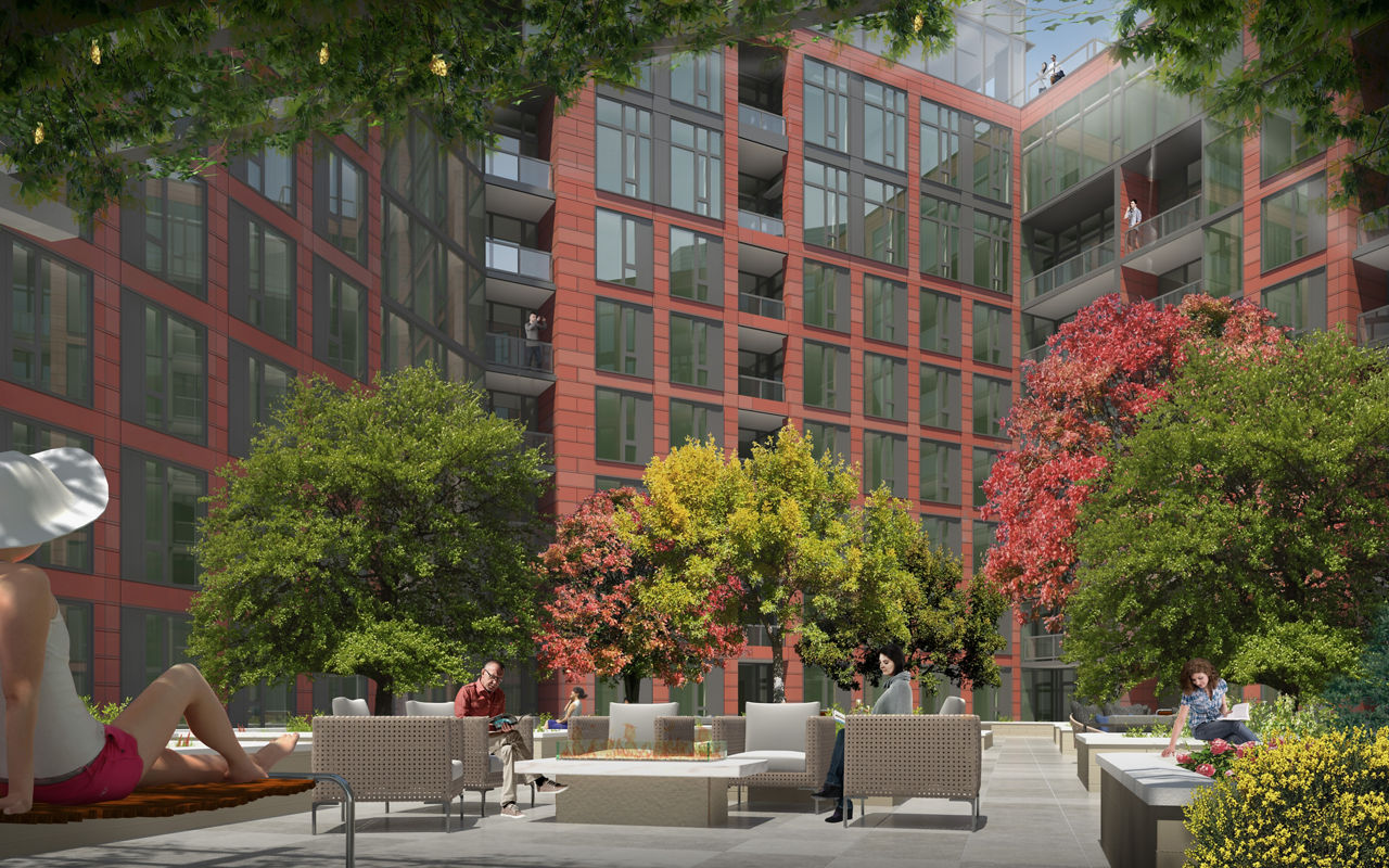 Roof deck at Elevate Lincoln Park Apartments (3 of 4)