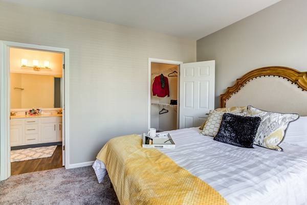 bedroom at Ascend St. Charles Apartments