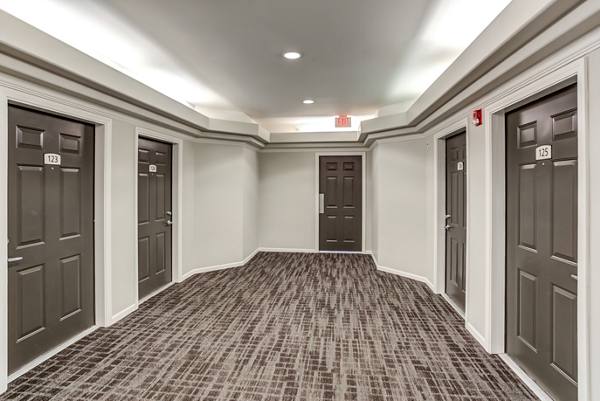 hallway at Ascend St. Charles Apartments