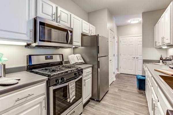 kitchen at Ascend St. Charles Apartments