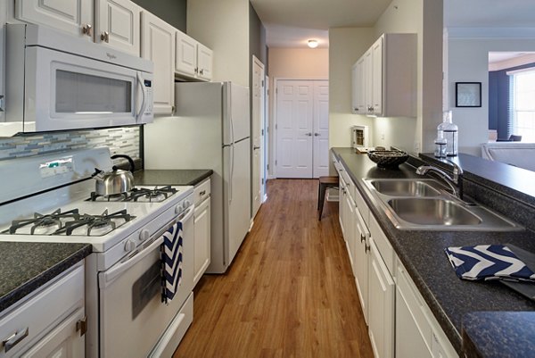 kitchen at Ascend St. Charles Apartments                               
