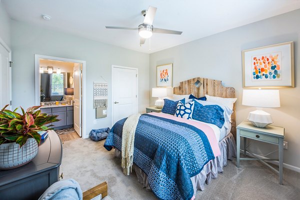 bedroom at Atlantic at Grand Oaks Apartments