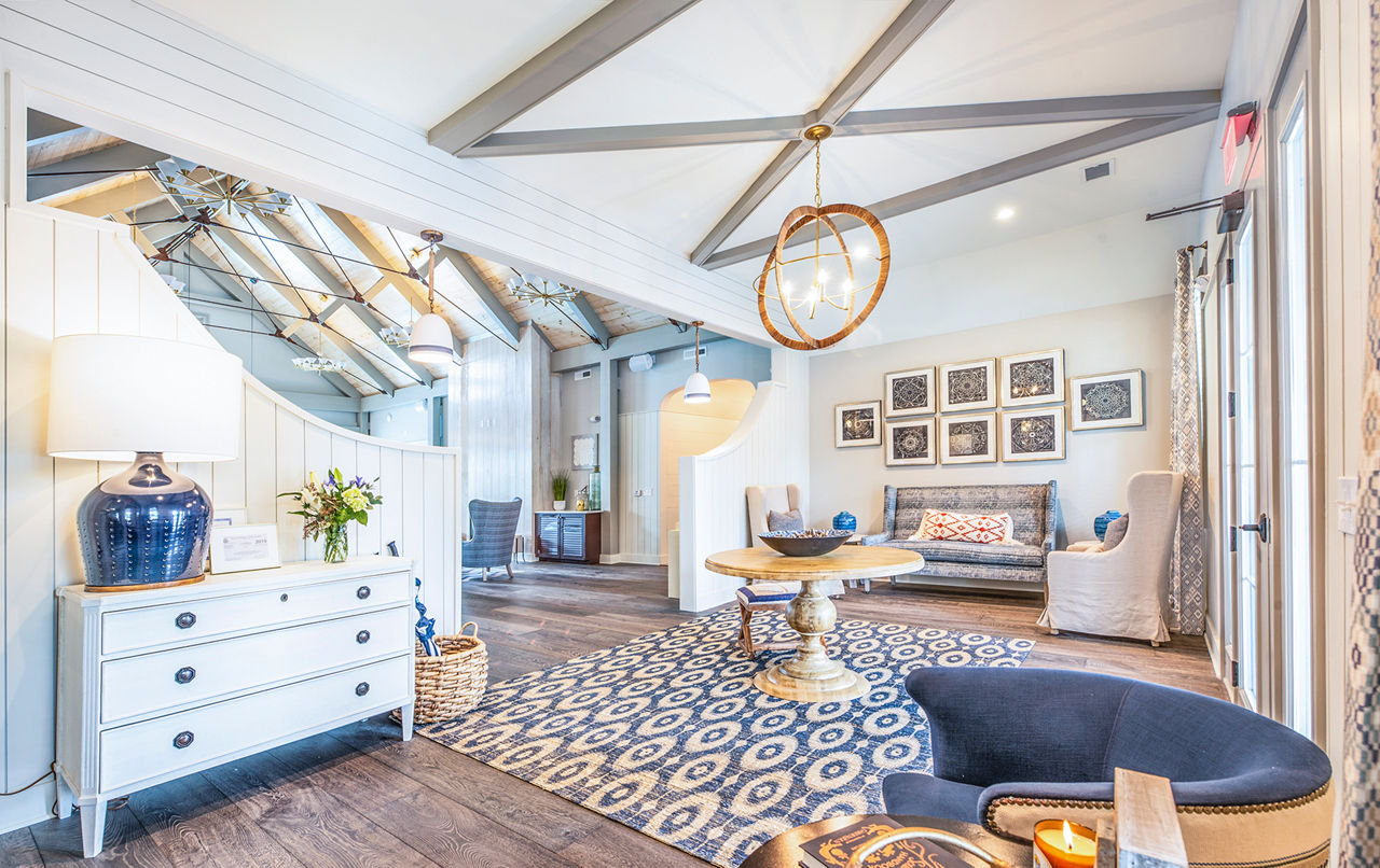Luxurious clubhouse featuring modern amenities at Atlantic at Grand Oaks Apartments