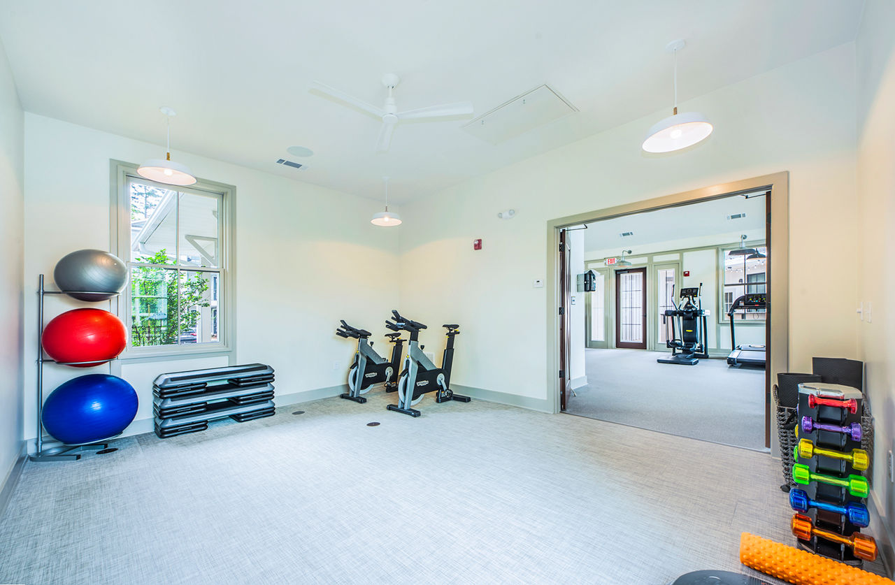 Gym at Atlantic At Grand Oaks Apartments (2 of 3)