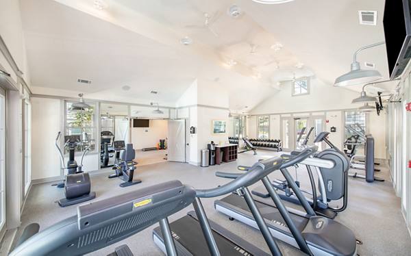 fitness center at Atlantic at Grand Oaks Apartments