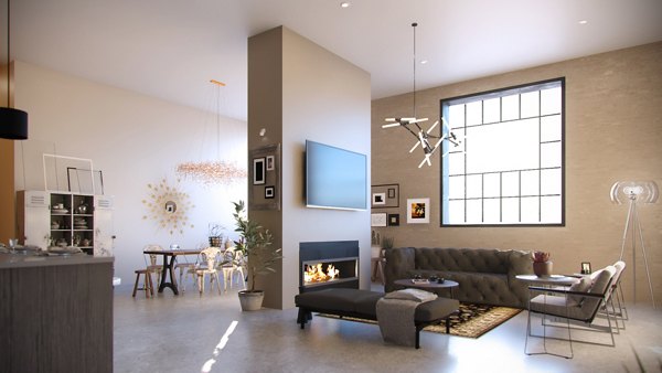 living room at Hercules Apartments