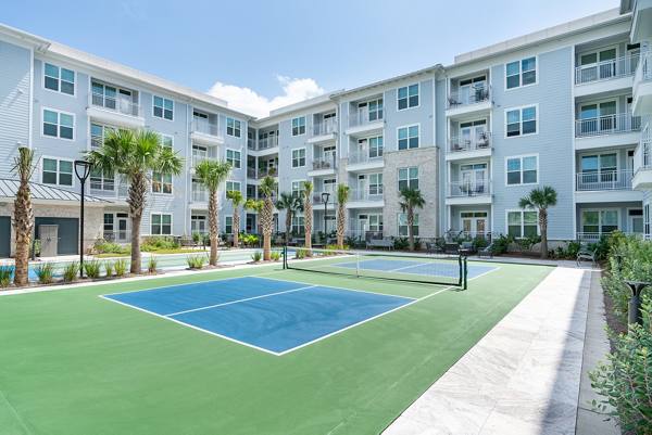 sport court at Overture West Ashley Apartments