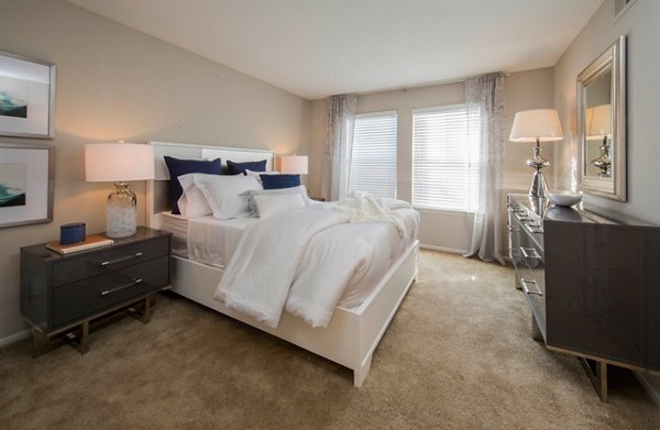 bedroom at Lakeside Mill Apartments