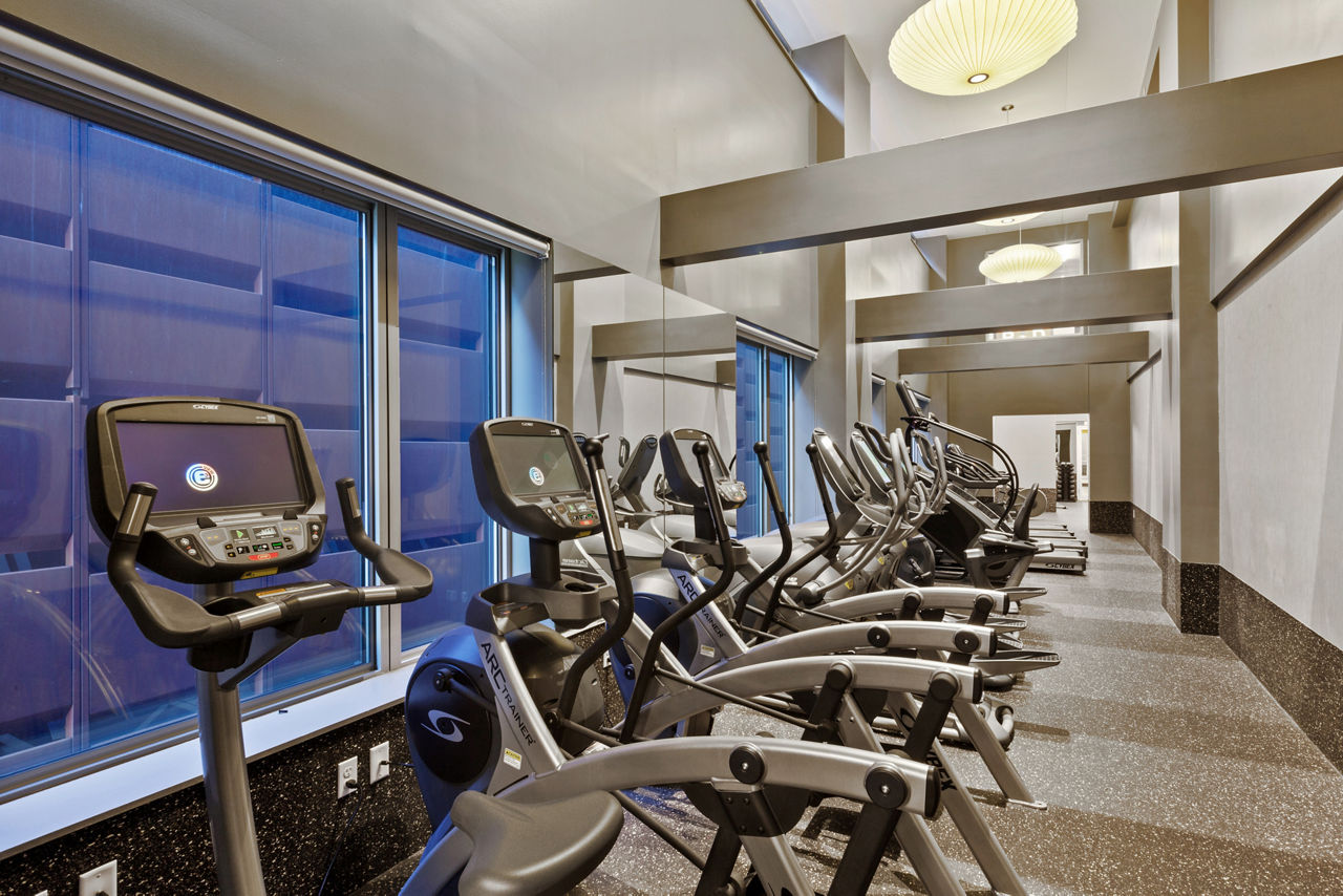 Gym at 461 Dean Apartments