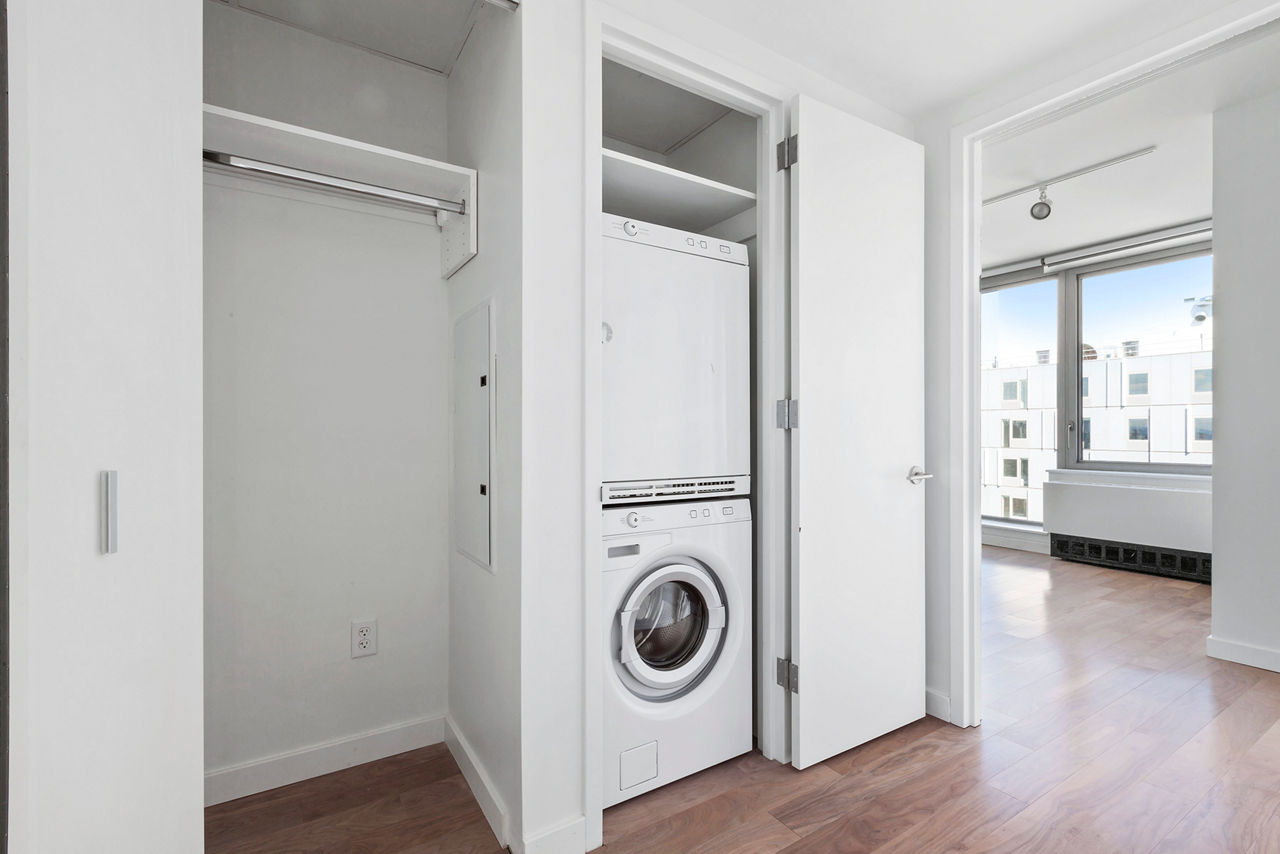 Laundry room at 461 Dean Apartments