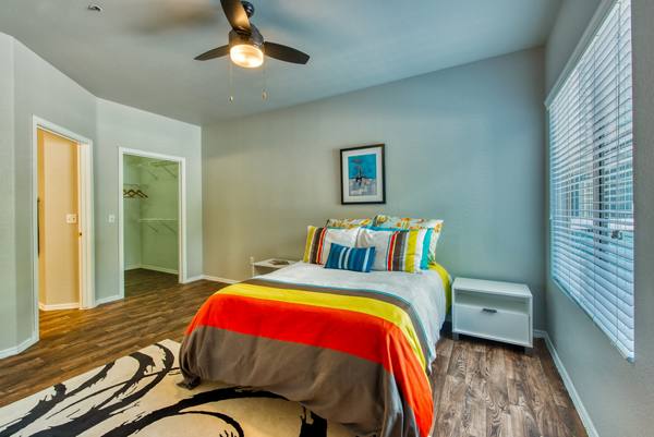 bedroom at Galleria Palms Apartments