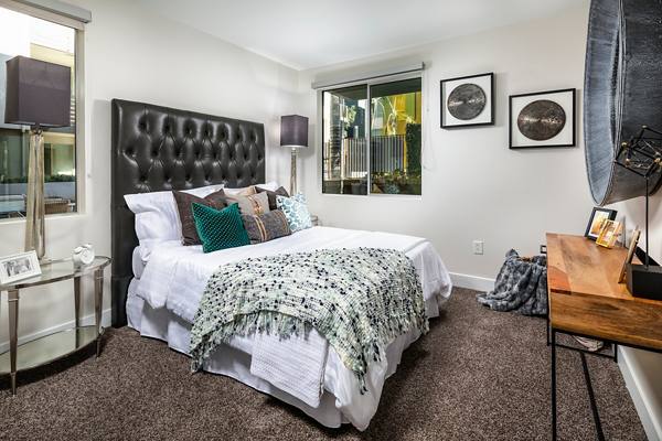 bedroom at Alaya Hollywood Apartments        