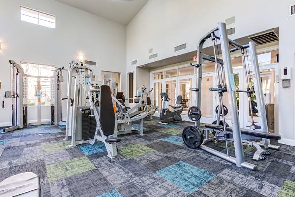 fitness center at Lumiere Chandler Condominiums