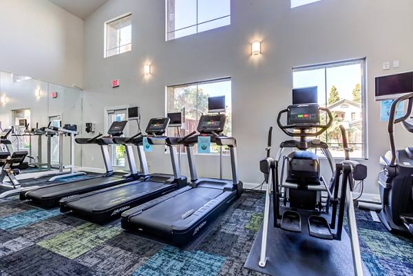 fitness center at Lumiere Chandler Condominiums